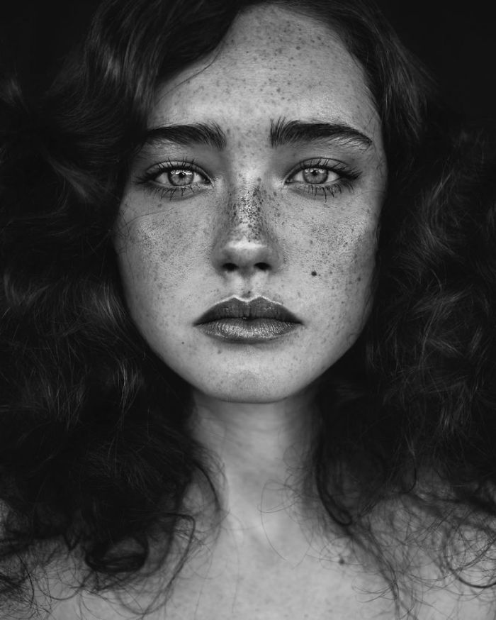 beautiful freckles photos